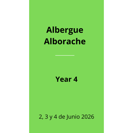 ALBERGUE de ALBORACHE - Year 4