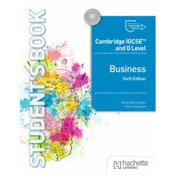 CAMBRIDG.IGCSE AND 0 LEVEL BUSINES SIXTH EDITION